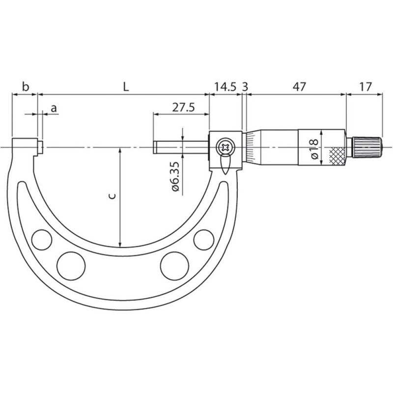 Micromètre d'extérieur Mitutoyo®