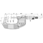 Micromètre Digimatic IP65 0-25 mm Mitutoyo®