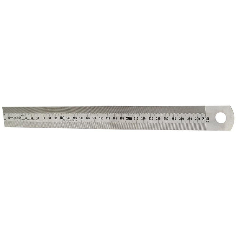 Réglet semi-rigide INOX chromé mat classe II